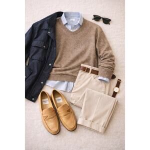 Christian Dior Monsieur Tan Leather Teju Lizard Loafer | 90s Archive | Italy